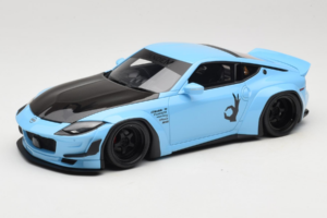 Nissan Fairlady Z RZ34 Pandem China Blue Black GT Spirit 1:18 GT943 Résine
