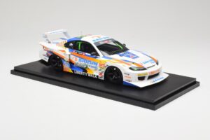 Nissan Silvia S15 LB-Super Silhouette #555 Formula Drift Japan 2023 TopSpeed 1:18 TS0586 Résine — image 4 sur 6