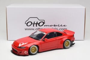 Nissan Silvia S15 Rocket Bunny Burning Red Otto 1:18 OT1115 Résine — image 6 sur 6
