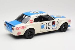 Nissan Skyline 2000GT-R KPGC10 #15 K. Takahashi Nissan Works JTCC 1972 Kyosho 1:18 08122B Métal — image 3 sur 8