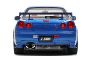 Nissan Skyline GT-R R34 NISMO Z-Tune Bayside Blue Otto 1:12 G082 Résine — image 3 sur 4