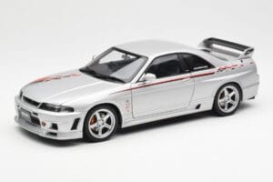 Nissan Skyline GT-R R33 R-Tune Argent AUTOart 1:18 77326 Métal