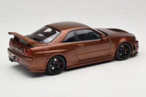 Nissan Skyline GT-R R34 Customized Metallic Bronze MotorHelix 1:18 M83414 Métal — image 3 sur 8
