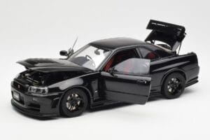 Nissan Skyline GT-R R34 NISMO Z-Tune Noir AUTOart 1:18 77355 Métal — image 2 sur 8