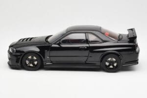 Nissan Skyline GT-R R34 NISMO Z-Tune Noir AUTOart 1:18 77355 Métal — image 4 sur 8