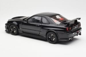 Nissan Skyline GT-R R34 NISMO Z-Tune Noir AUTOart 1:18 77355 Métal — image 7 sur 8