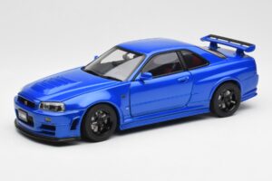 Nissan Skyline GT-R R34 NISMO Z-Tune Bayside Bleu AUTOart 1:18 77354 Composite