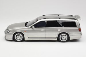 Nissan Stagea Autech WC34 260RS Sonic Silver Otto 1:18 OT471 Résine — image 3 sur 6