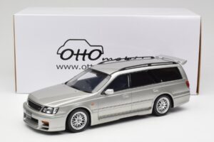 Nissan Stagea Autech WC34 260RS Sonic Silver Otto 1:18 OT471 Résine — image 6 sur 6