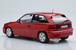 Opel Astra F GSi Rouge Norev 1:18 183672 Métal — image 5 sur 6