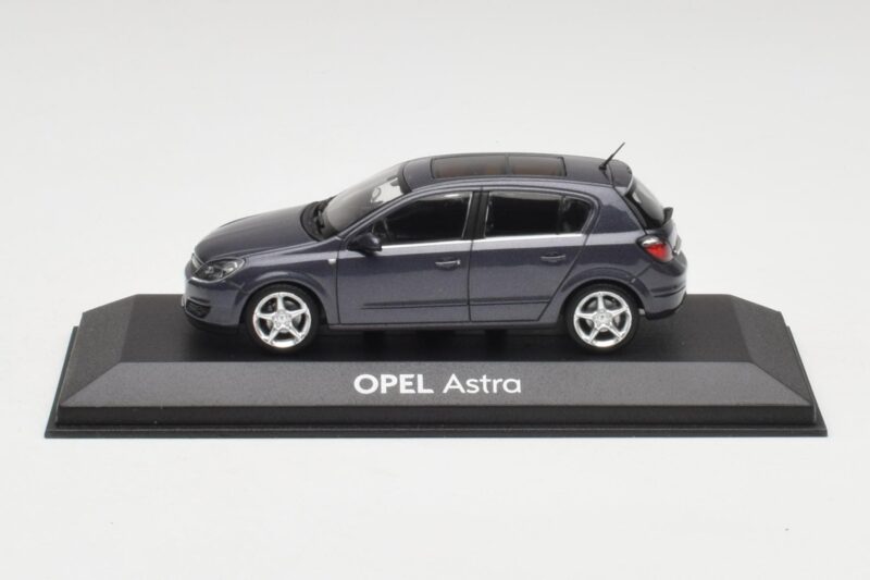 Opel Astra H Bleu Foncé Minichamps 1:43 B24910027-A1 Métal