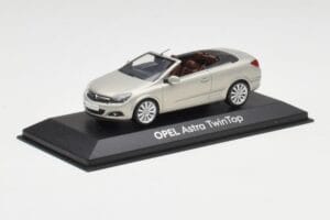 Opel Astra H Twin Top Argent Minichamps 1:43 403045633 Métal — image 2 sur 4