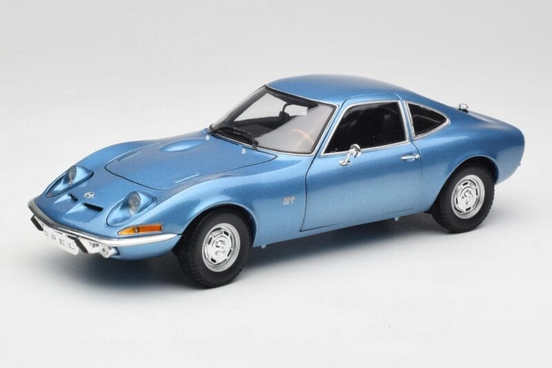Opel GT Bleu Minichamps 1:18 180049020 Métal