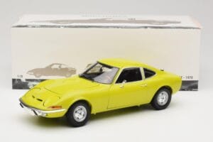 Opel GT Jaune Minichamps 1:18 180049032 Métal — image 8 sur 8