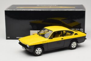 Opel Kadett C GT/E Jaune & Noir Minichamps 1:18 180045521 Métal — image 8 sur 8