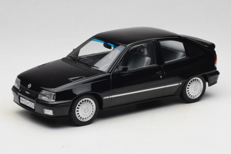 Opel Kadett E GSi Noir Métallisé Helmut Schmidt Norev 1:18 183617 Métal
