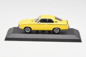 Opel Manta A SR Jaune Minichamps 1:43 400045502 Métal