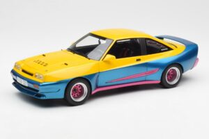 Opel Manta Jaune Bleu BoS Models 1:18 BOS279 Métal
