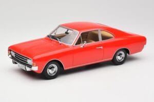 Opel Rekord C Coupé Rouge Minichamps 1:18 107047020 Résine