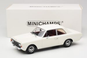 Opel Rekord C Blanc Minichamps 1:18 107047001 Métal — image 6 sur 6