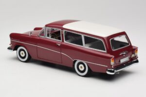 Opel Rekord P1 Caravan Rouge Minichamps 1:18 180043211 Métal — image 7 sur 8