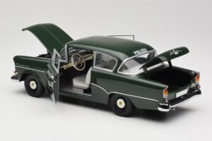 Opel Rekord P1 Polizei Minichamps 1:18 180043290 Métal — image 5 sur 8