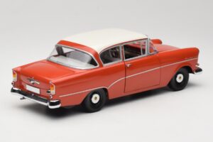 Opel Rekord P1 Rouge Minichamps 1:18 180043201 Métal — image 3 sur 8