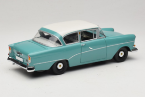 Opel Rekord P1 Bleu Turquoise Minichamps 1:18 180043200 Métal — image 3 sur 8