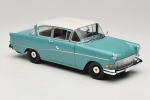 Opel Rekord P1 Bleu Turquoise Minichamps 1:18 180043200 Métal — image 6 sur 8