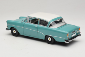 Opel Rekord P1 Bleu Turquoise Minichamps 1:18 180043200 Métal — image 7 sur 8