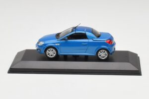 Opel Tigra Twin Top Bleu Minichamps 1:43 919084 Métal
