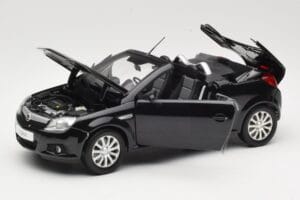 Opel Tigra TwinTop B Noir Norev 1:18 183600 Métal — image 2 sur 8