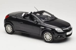Opel Tigra TwinTop B Noir Norev 1:18 183600 Métal — image 6 sur 8