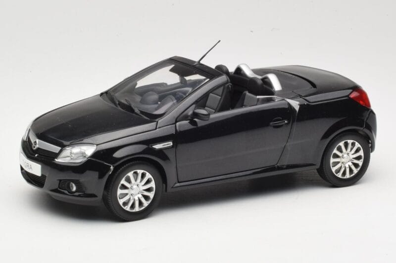 Opel Tigra TwinTop B Noir Norev 1:18 183600 Métal