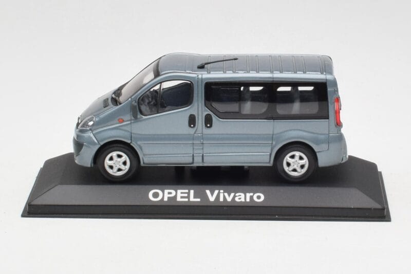 Opel Vivaro A Gris Bleu Minichamps 1:43 VIVARO001 Métal