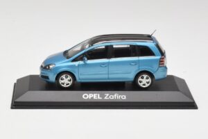 Opel Zafira A Star Bleu Minichamps 1:43 B24910027Z Métal