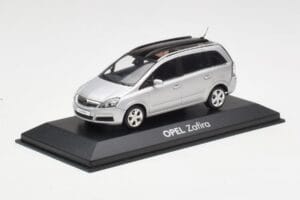 Opel Zafira B Argent Minichamps 1:43 1799109 Métal — image 2 sur 4
