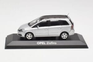 Opel Zafira B Argent Minichamps 1:43 1799109 Métal