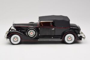 Packard Cabriolet Noir Anson 1:18 30397 Métal — image 4 sur 8