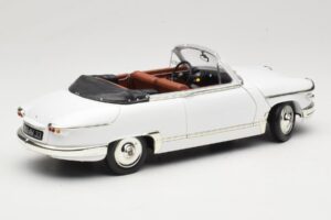 Panhard PL17 Cabriolet Blanc Solido 1:18 8174 Métal — image 3 sur 8
