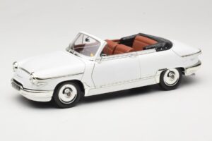 Panhard PL17 Cabriolet Blanc Solido 1:18 8174 Métal