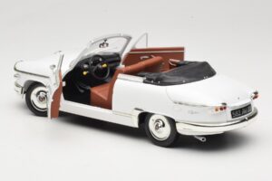 Panhard PL17 Cabriolet Blanc Solido 1:18 8174 Métal — image 5 sur 8