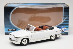 Panhard PL17 Cabriolet Blanc Solido 1:18 8174 Métal — image 8 sur 8