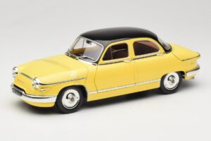 Panhard PL17 Jaune Solido 1:18 8173 Métal