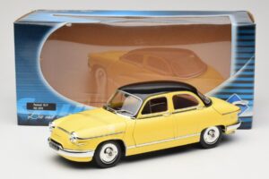 Panhard PL17 Jaune Solido 1:18 8173 Métal — image 8 sur 8