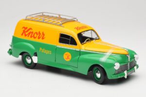 Peugeot 203 Break Tole Knorr Solido 1:18 8426 Métal — image 6 sur 8
