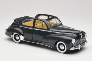 Peugeot 203 Cabriolet Noir Solido 1:18 8156 Métal — image 6 sur 8