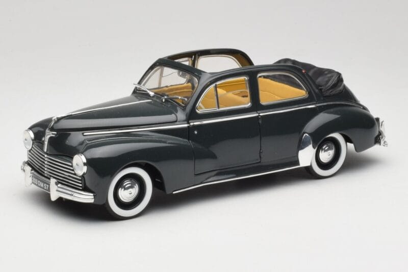 Peugeot 203 Cabriolet Noir Solido 1:18 8156 Métal