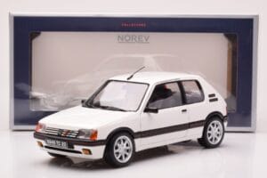 Peugeot 205 GTi 1.9 Meije Blanc Norev 1:18 184842 Métal — image 8 sur 8