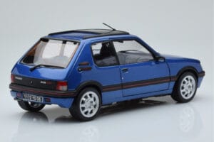 Peugeot 205 GTi 1.9 Avec Toit Ouvrant Miami Bleu Norev 1:18 184844 Métal — image 3 sur 8